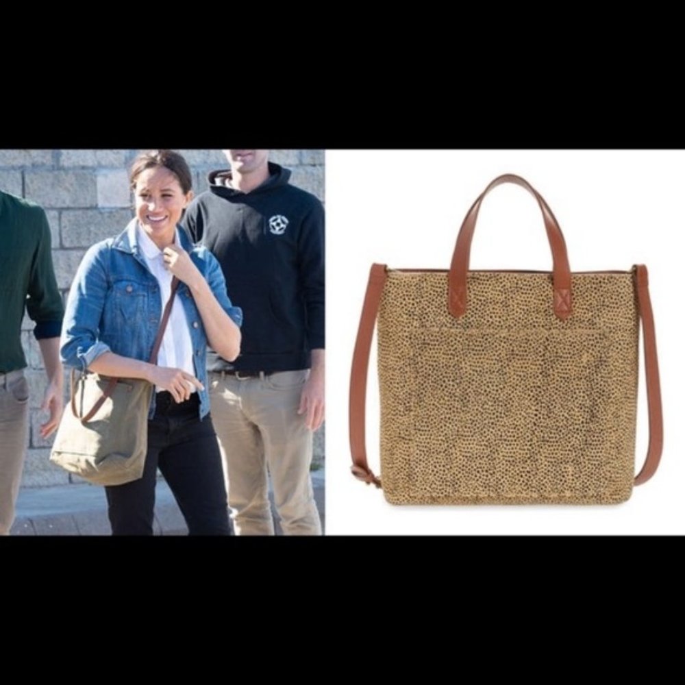 🎁MADEWELL The Medium Transport Tote: Printed Calf - Picture 5 of 12
